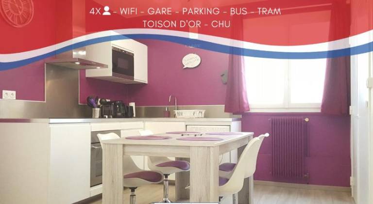 Holiday apartment with 1 room for 4 persons in Dijon