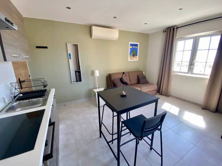 Air-Conditioned Apartment in Le Lavandou Center, Near Beach — photo 4