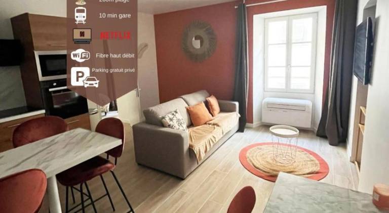 Charming apartment | Beach nearby | Dogs allowed in Menton