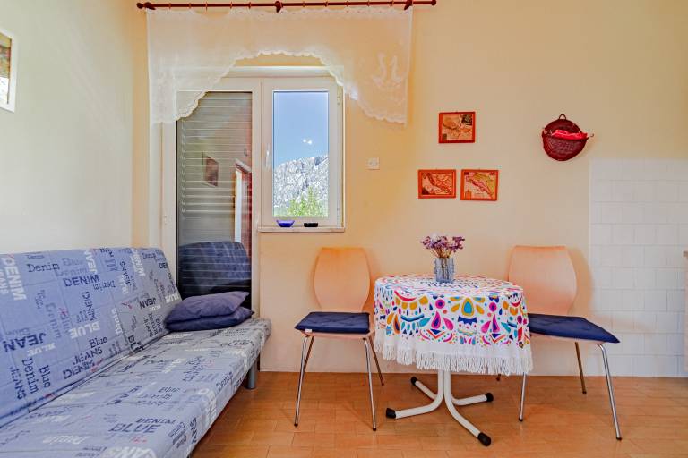One bedroom apartment with terrace and sea view Orebić, Pelješac (A-10178-a) — photo 4