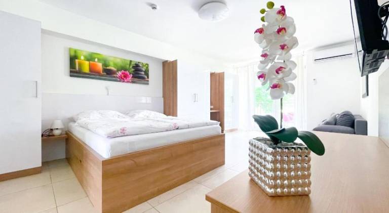 Rental apartment with patio in Szeged