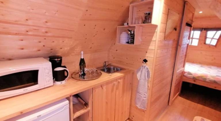 Tent with patio, grill & yard | Dogs allowed — photo 4