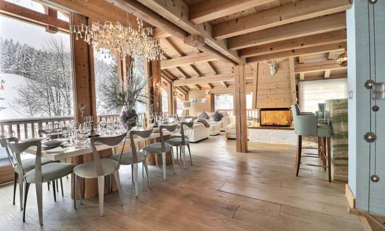 Chalet, Ground floor, terrace, fireplace or stove, 450m², Les Gets — photo 5