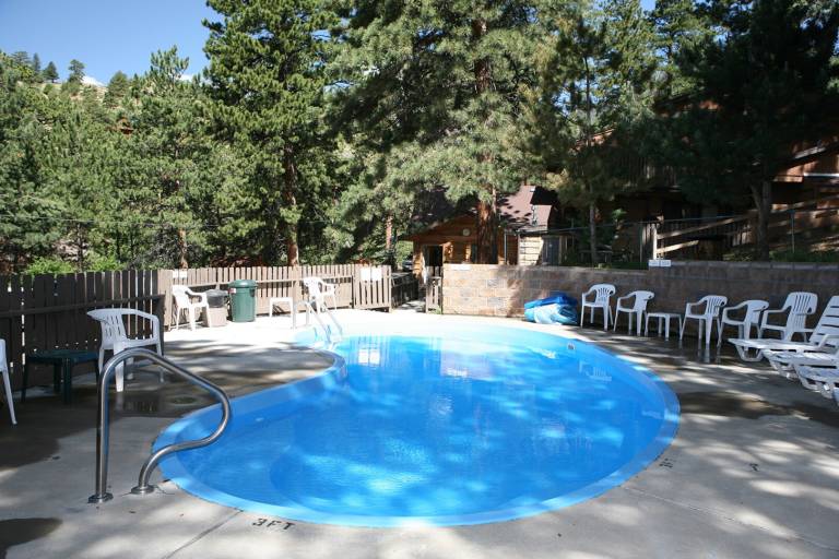 Villa with pool & patio in Estes Park, CO