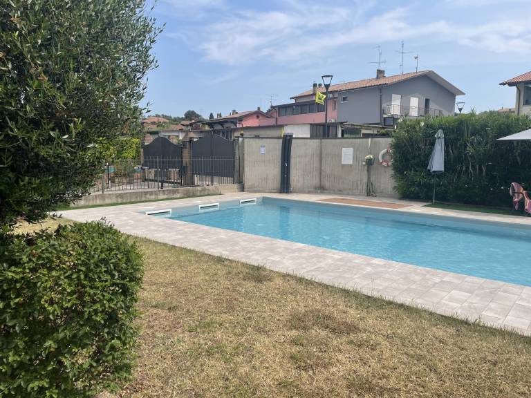 Ferienwohnung mit Hund in Solarolo, Moniga del Garda fuer max. 4 Personen