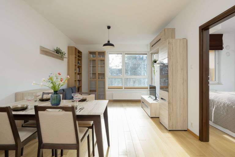 Mi dzyborska 10 Warsaw Cozy Apartment Balcony PGE Narodowy — photo 3