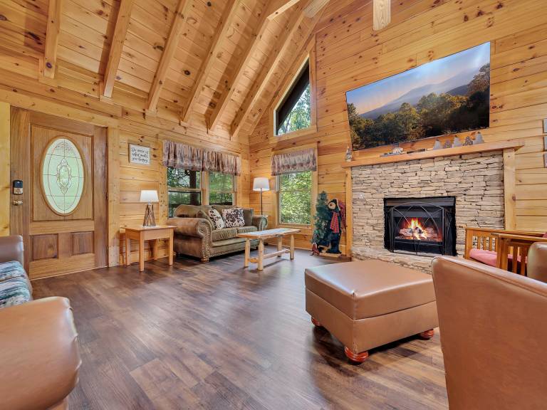 Family-oriented nice cabin with patio, pool & hot tub | Mountain view | Pets are welcome — photo 5