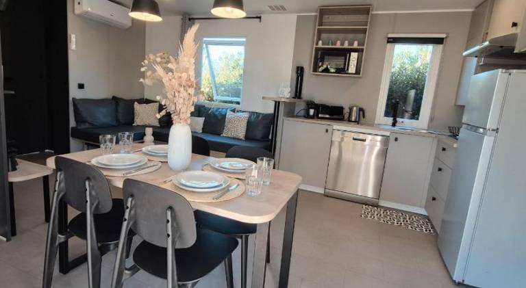 L'Eden Mobil Home 6 Personnes - Plage a 200m - Parc Aquatique - Camping 5 etoiles Les Dunes — photo 4
