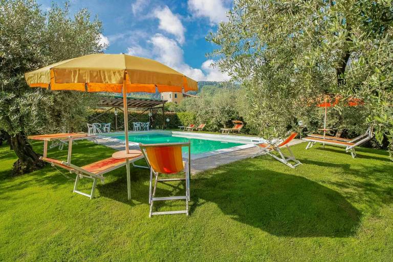 Ferienwohnung in Capannori, Colle di Compito f&uuml;r max. 4 Personen