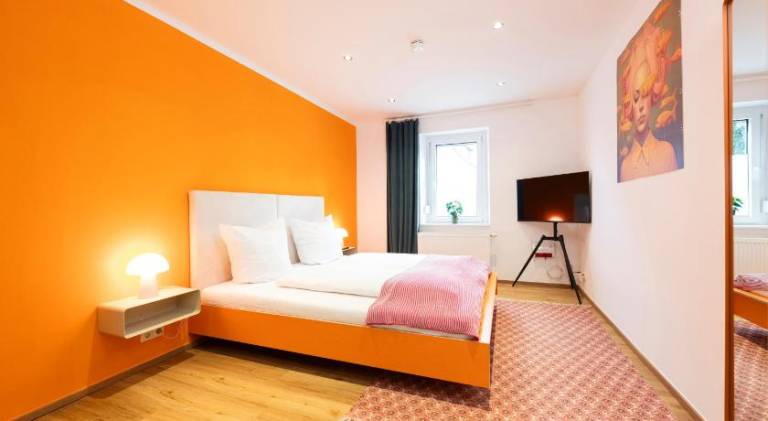 Holiday apartment with 2 rooms for 4 persons in Ansbach