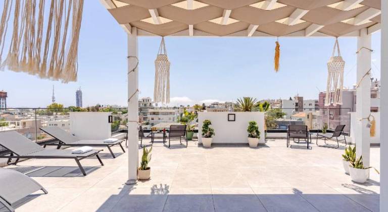 Serviced apartment with terrace | Pet-friendly in Limassol