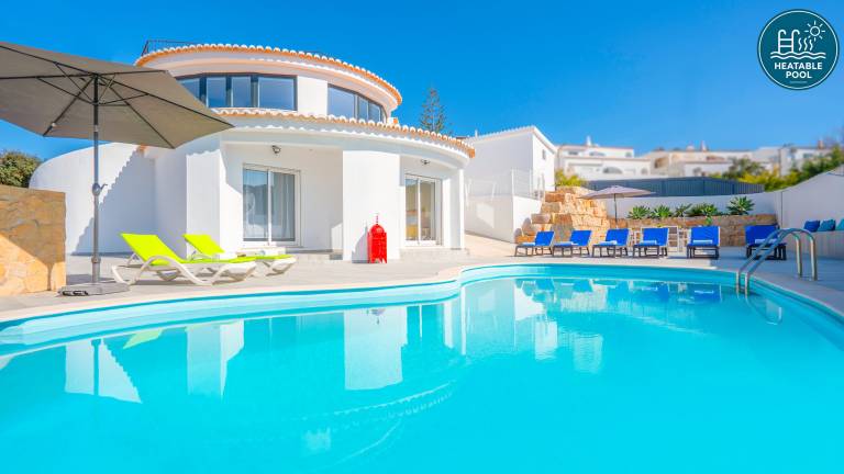 Ferienhaus direkt am Wasser in Carvoeiro&comma; Algarve f&uuml;r max. 8 Personen
