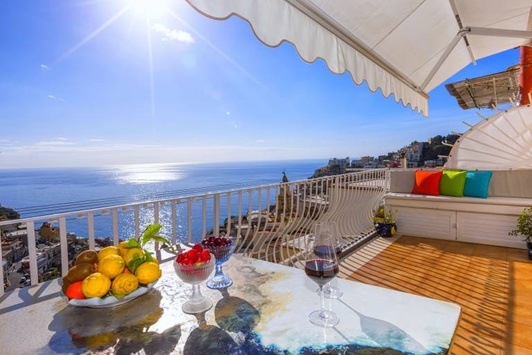 Ferienhaus in Positano f&uuml;r max. 8 Personen