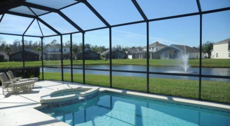 Vacation home with pool in Kissimmee, FL