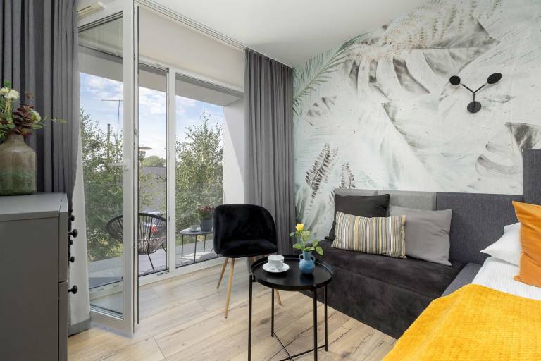 Pearl Marina Ko obrzeg Elegant Studio Parking Pool Balcony — photo 3