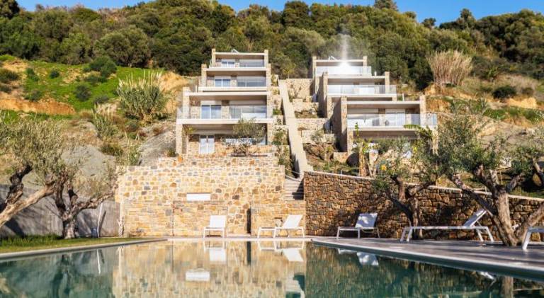 Villa Ammos with Private Pool, Sauna & Seaview — photo 4