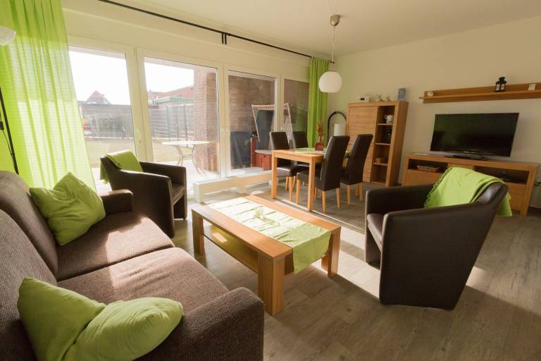 Ferienwohnung mit Hund inNorddeich  f&uuml;r max. 4 Personen