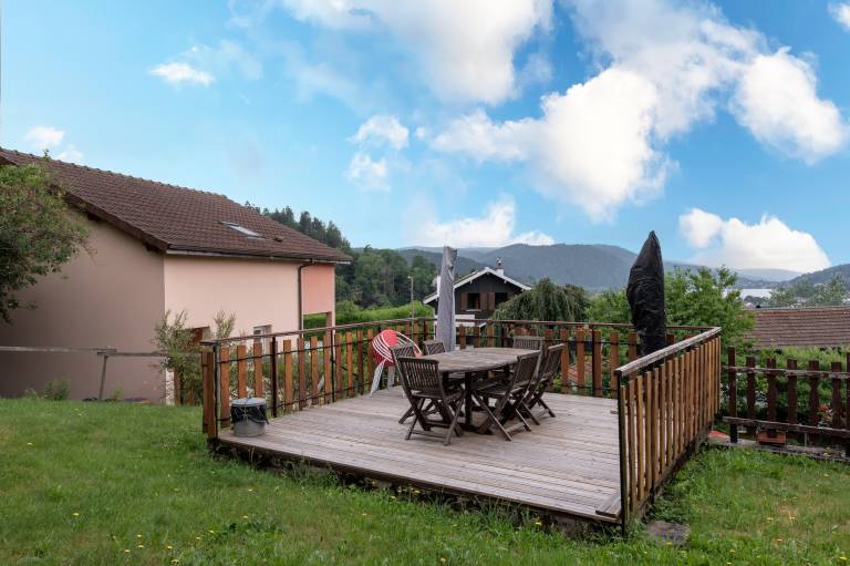 House with terrace, yard & barbecue in Gérardmer