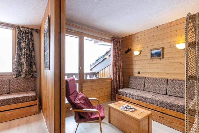 Apartment with 1 room for 4 persons in Les Belleville