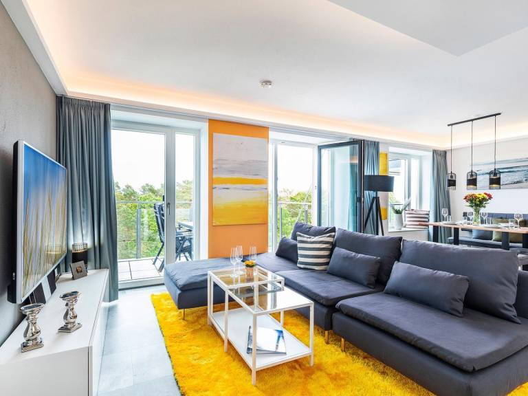 FeWo Malanya: Komfortables Dünen-Apartment 84 m² mit Dachterrasse & Meerblick — photo 4