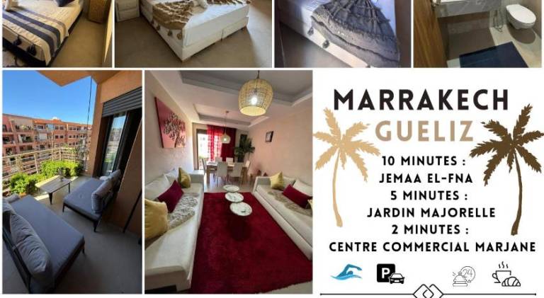 Apartment with pool in Marrakech