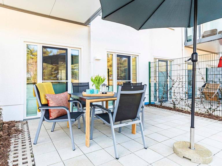 FeWo Unsere Perle: Großzügige 110m² Maisonette mit Sauna, Kamin & Meerblick — photo 2