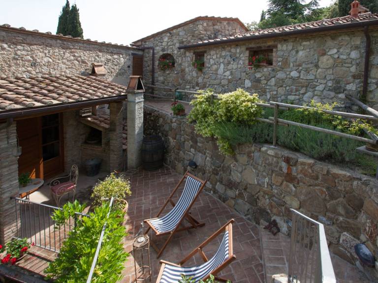 Ferienwohnung in Pomaia f&uuml;r max. 2 Personen