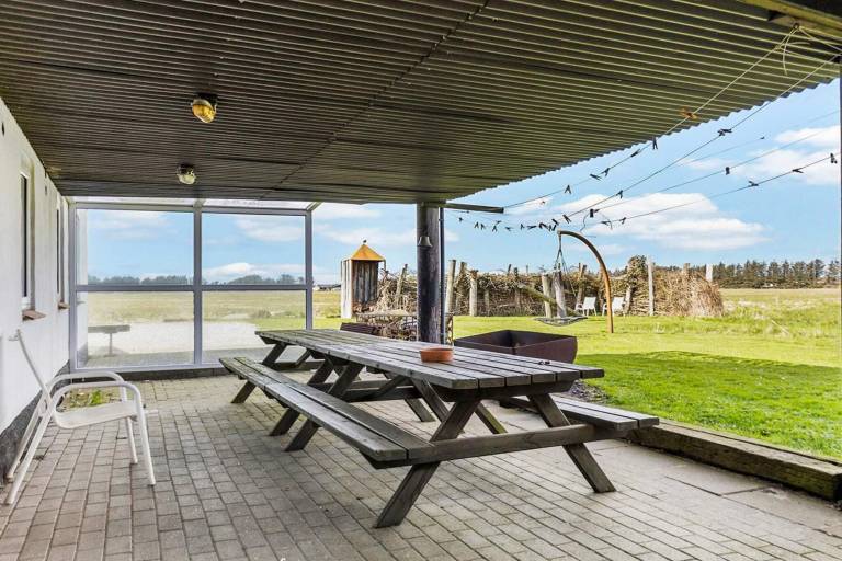 House with patio in Lokken