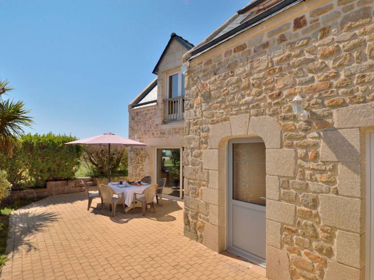 Ferienhaus mit Hund in Plouhinec, Atlantikküste Frankreich für max. 6 Personen