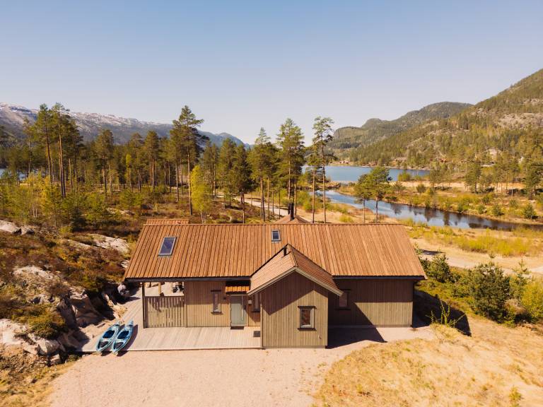 Ferienhaus mit Hund inKviteseid, Norwegen Norwegen f&uuml;r max. 8 Personen