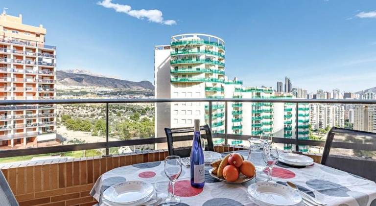 Apartamento en Villajoyosa Benidorm con Gimnasio y Spa in Benidorm