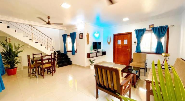 Villa with pool, barbecue & patio | Suitable for remote work in Benaulim
