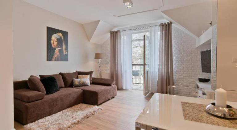 Rental apartment with patio in Sopot