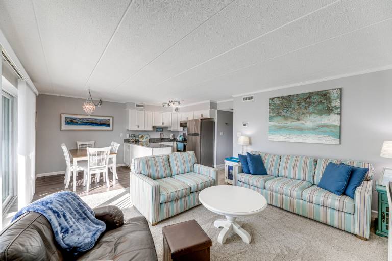 Walk to Beach Modern Ocean City Condo w Balcony