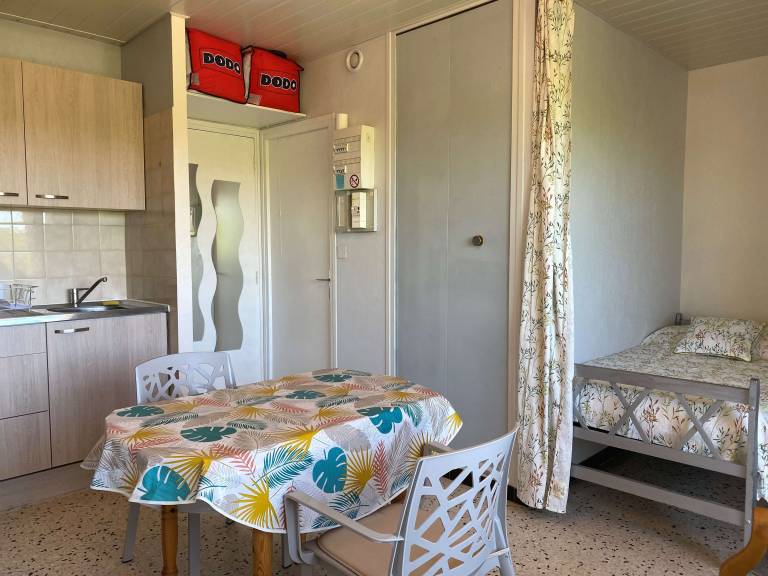 Top Floor T1 Apartment with Balcony, A/C, and Internet – Balaruc-les-Bains — photo 5