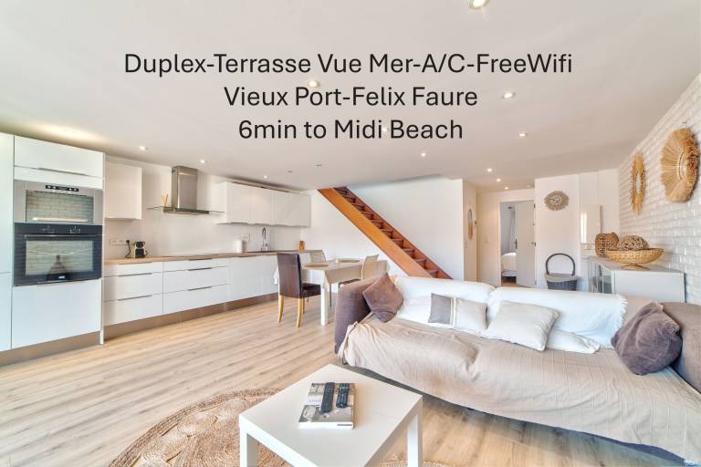 Family-oriented apartment with terrace & yard | Next to the beach | Pet-friendly in Grasse
