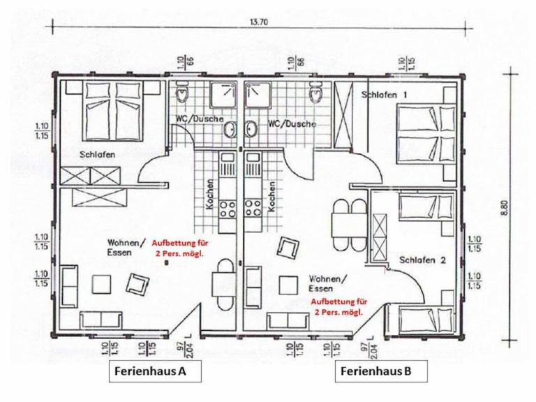Ferienhaus  Dobbertin