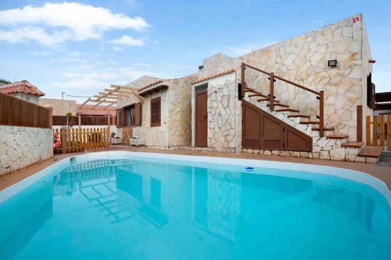Ferienhaus direkt am Wasser in Corralejo, Fuerteventura f&uuml;r max. 6 Personen