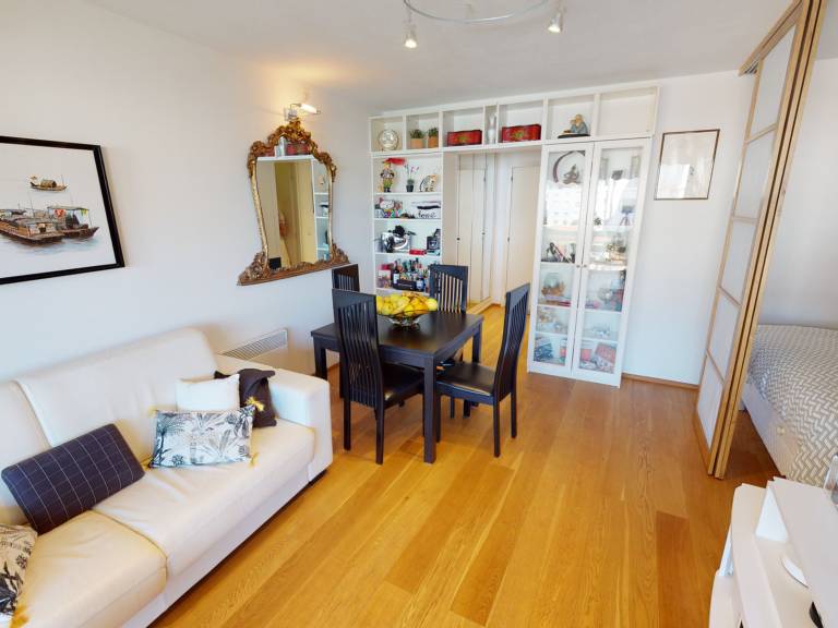 Spacious studio with air conditioning and terrace in central Menton — photo 5