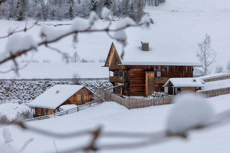 Ferienhaus mit Hund in Riomolino, Dolomiten fuer max. 9 Personen