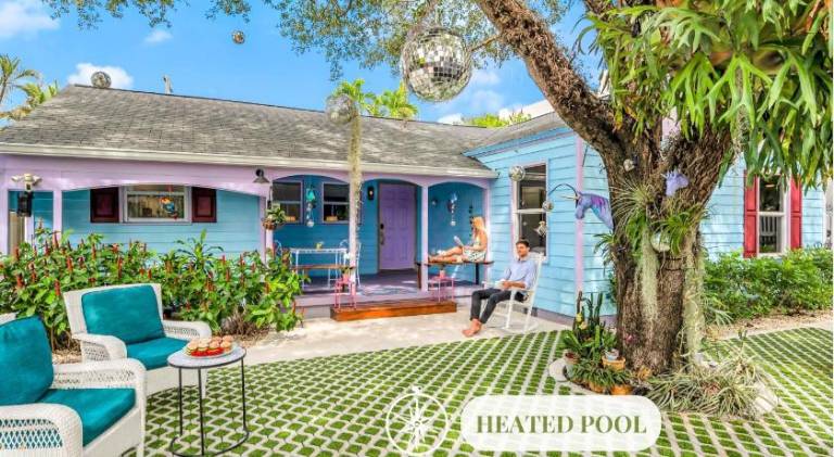 Heated Pool Las Olas Victoria Park Near Beach Escapism at its finest Mermaid Key in Fort Lauderdale, FL
