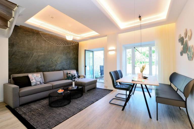 FeWo Gooddays: Exklusive 111 m² FeWo mit Terrasse, Balkon & Meerblick – Prora — photo 4