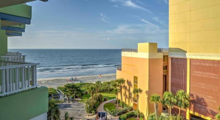 Ocean Views and Resort Amenities Myrtle Beach Condo in Myrtle Beach, SC