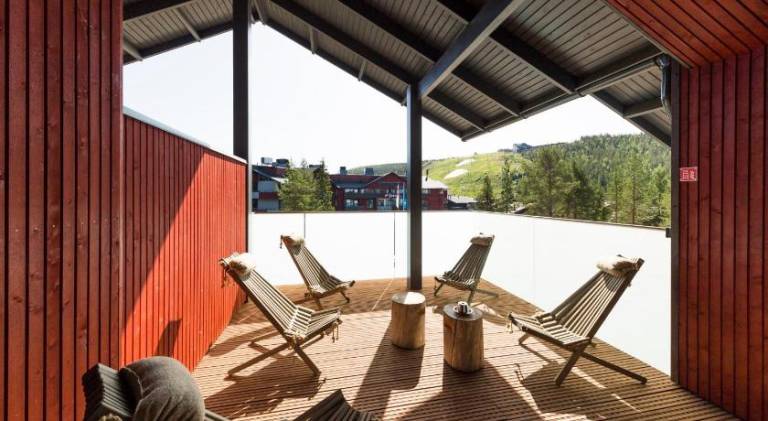 Holiday apartment with terrace & sauna — photo 3