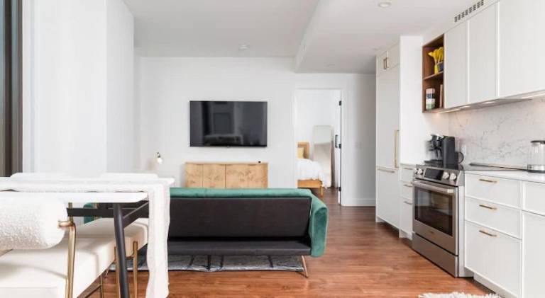 Back-Bay 2BR Condo w Roof top Gym Parking — photo 4
