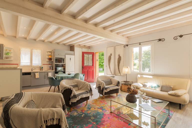 Ferienhaus in La Chapelle-sur-Dun, Sotteville-sur-Mer f&uuml;r max. 3 Personen am Atlantik