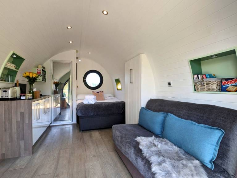 Wonderful Wales Glamping Experience in this Riverside Pod Rental for Two — photo 2