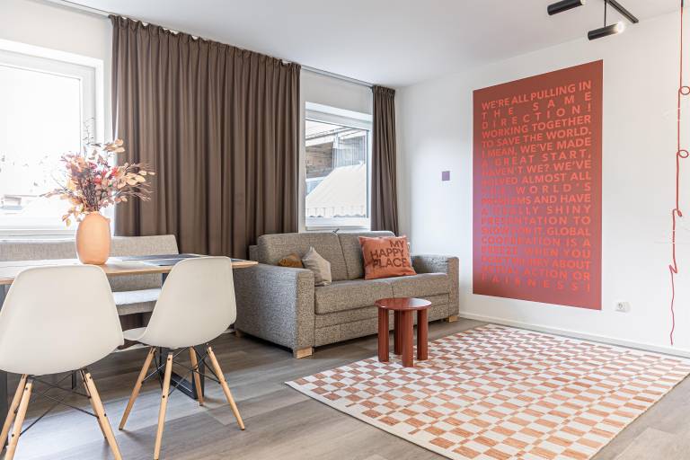 Apartment with garden in Fuegen