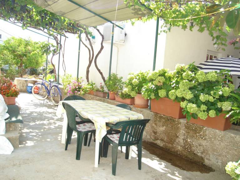 Apartment with patio & garden | Garden view in Hvar