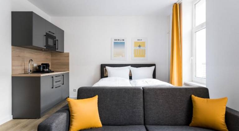 27 m&sup2; Apartment mit Hotelservice